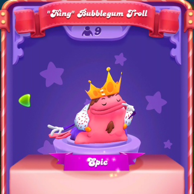 King Bubblegum Troll