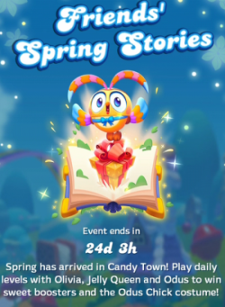 Candy Crush Friends Saga 4K (Spring Stories: Level 1 - 7) 